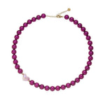 Halskette - Magic Pearls Herz 10mm - Fox by Ren