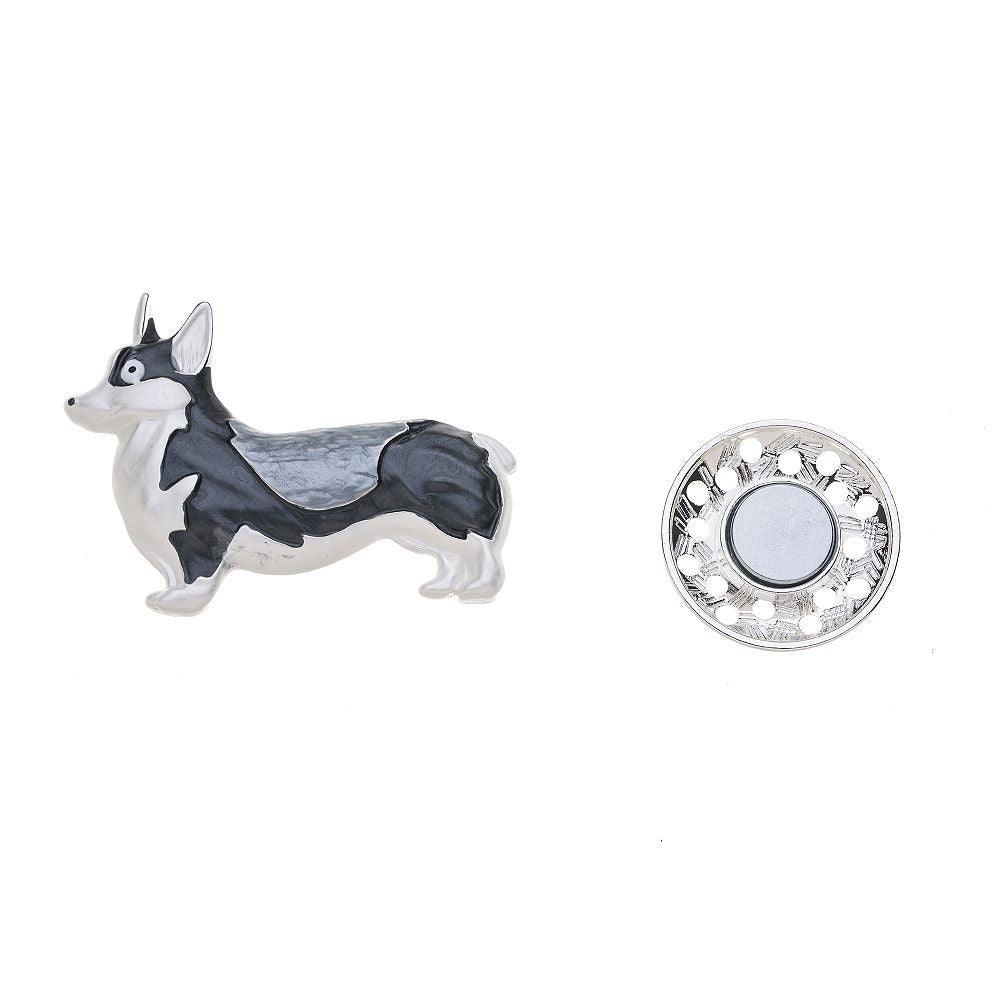 Brosche - Hund - Fox by Ren