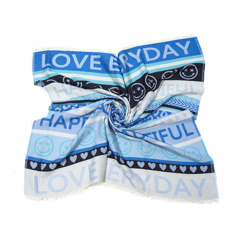 Vierecktuch - Love Everyday