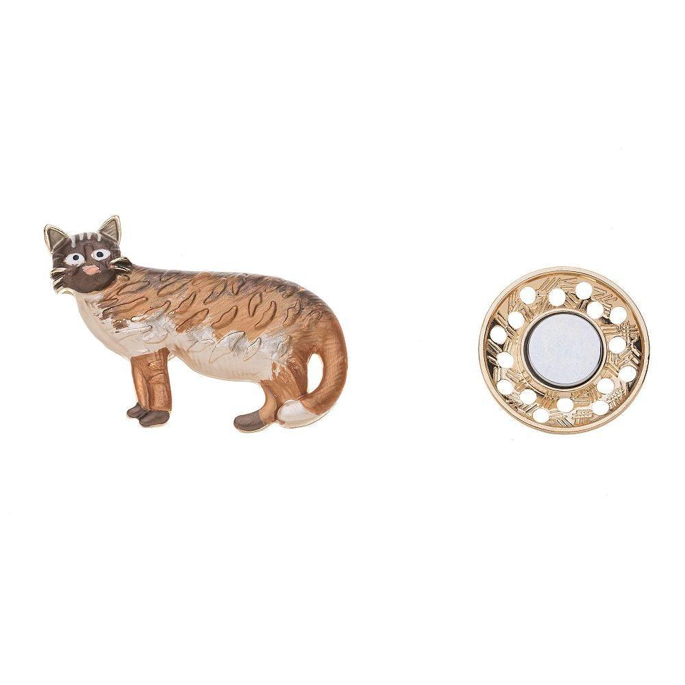 Brosche - Katze - Fox by Ren