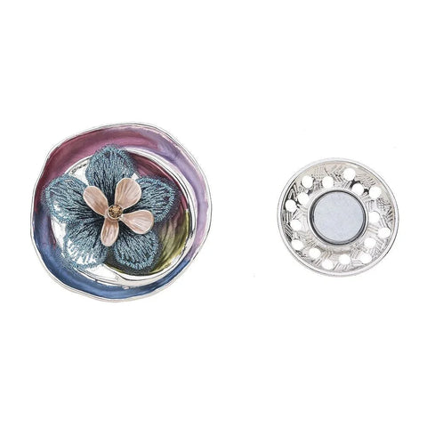 Brosche - Blumen.