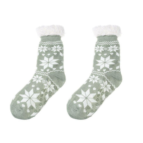 Hüttensocken - Schneeflocke.