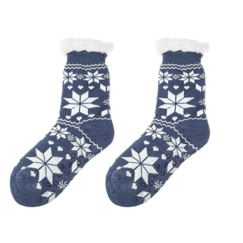 Hüttensocken - Schneeflocke.