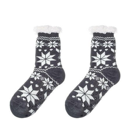 Hüttensocken - Schneeflocke.