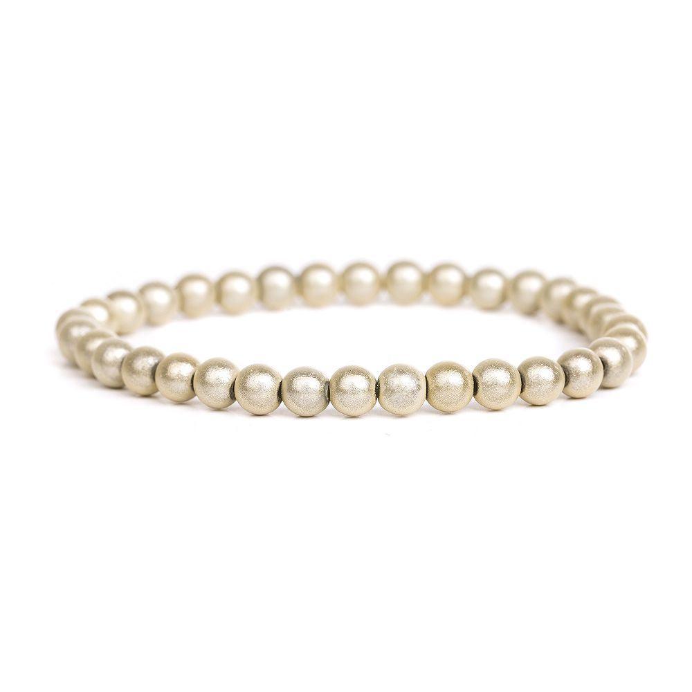 Armband - Magic Pearls Ute 6mm - Fox by Ren