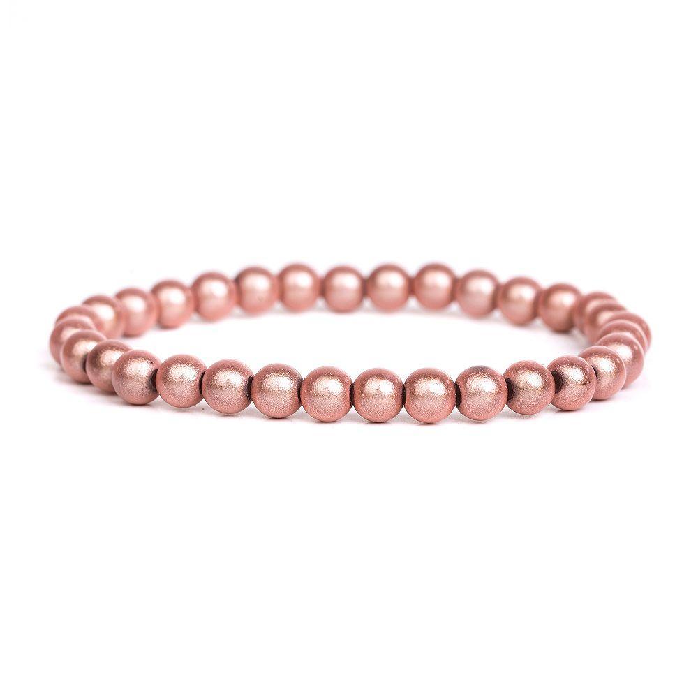 Armband - Magic Pearls Ute 6mm - Fox by Ren