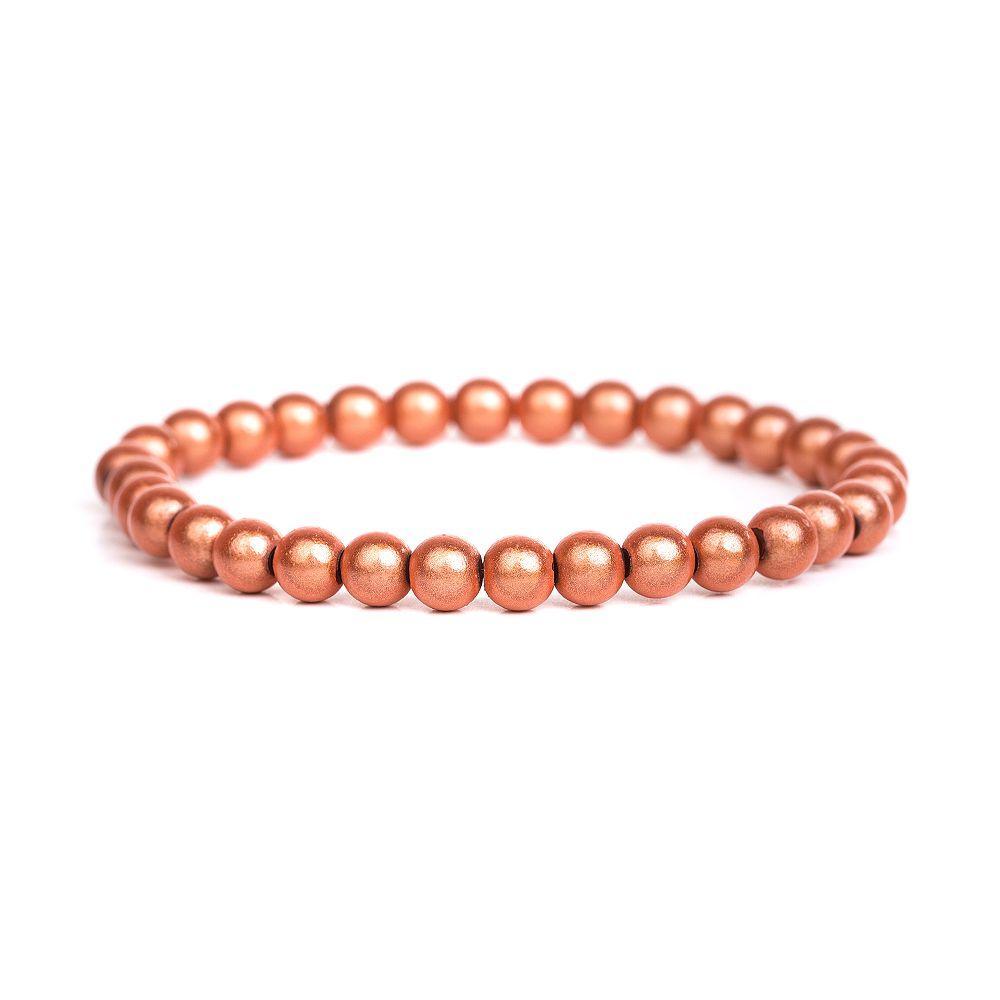 Armband - Magic Pearls Ute 6mm - Fox by Ren