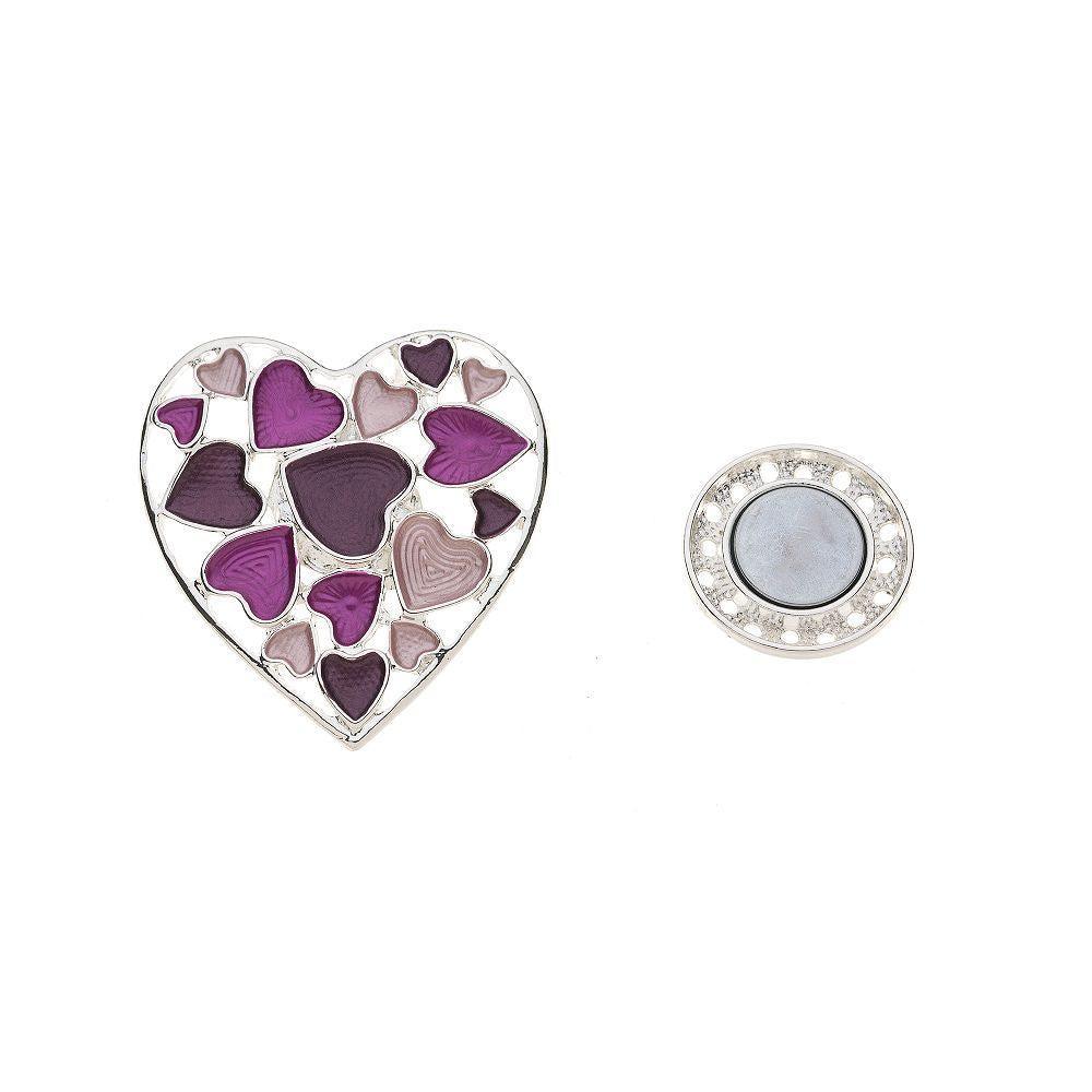 Brosche - Herzen - Fox by Ren