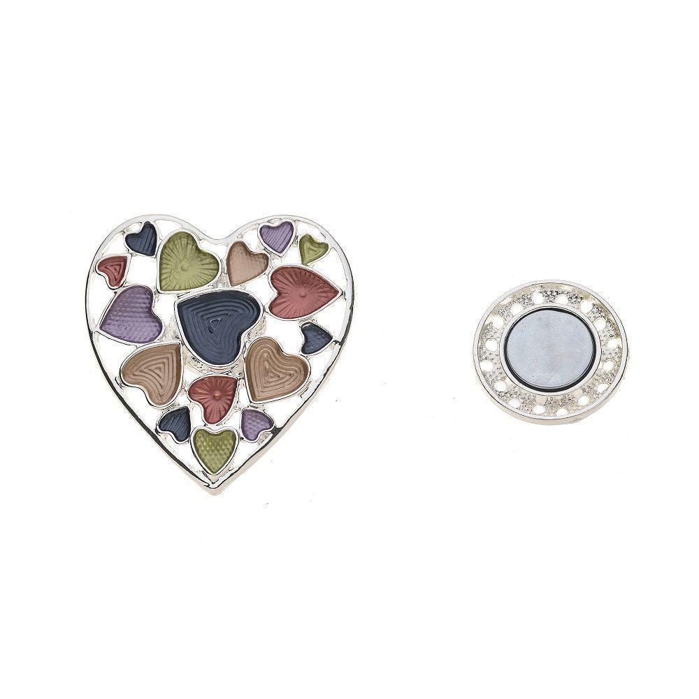 Brosche - Herzen - Fox by Ren