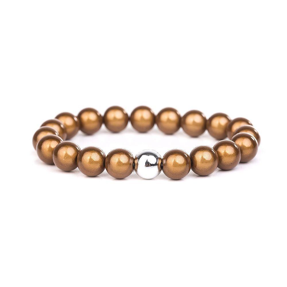 Armband - Magic Pearls Audrey 10mm - Fox by Ren