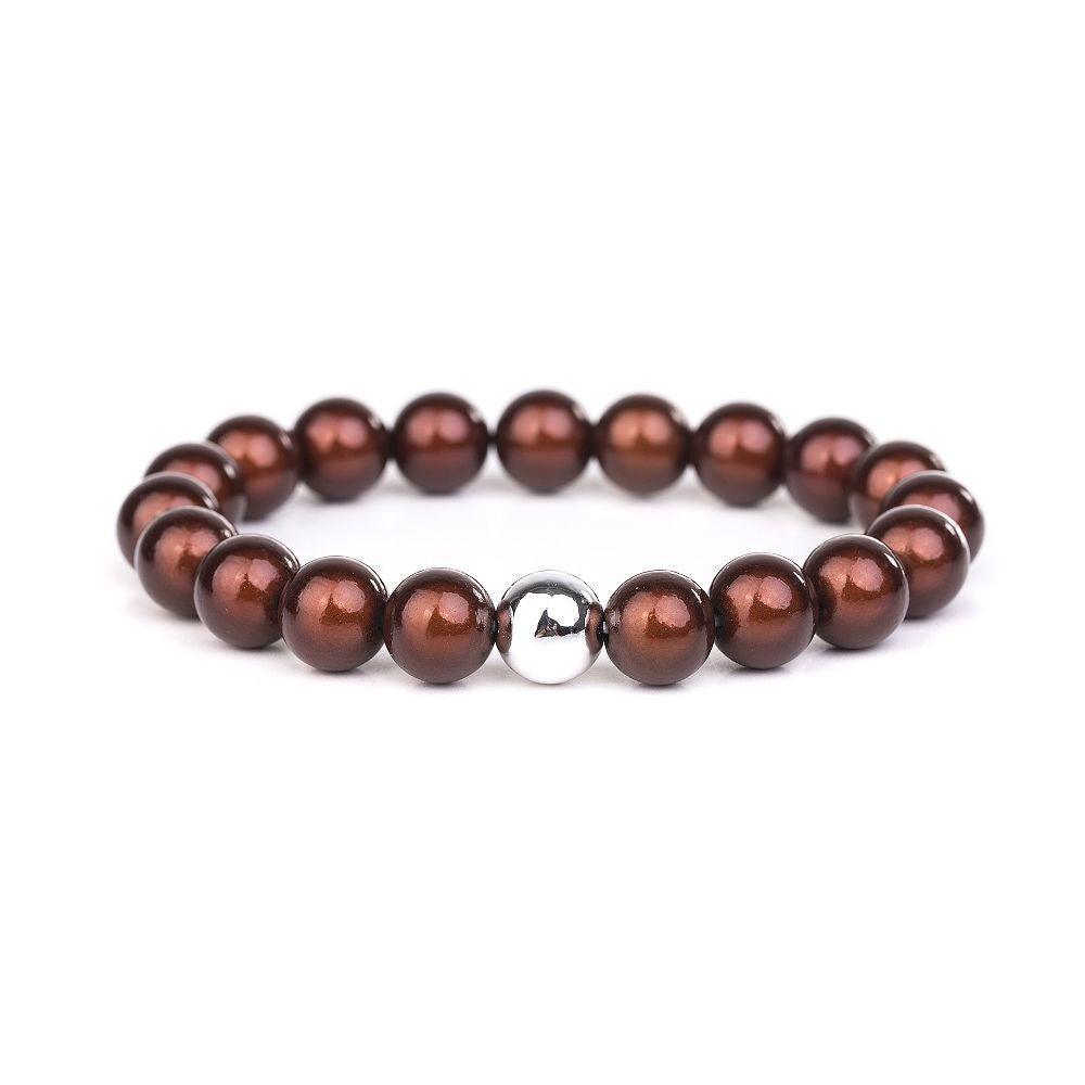 Armband - Magic Pearls Audrey 10mm - Fox by Ren
