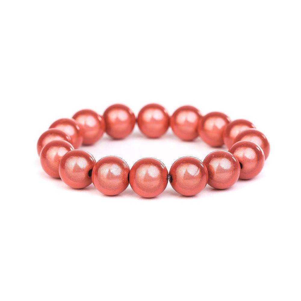 Armband - Magic Pearls 12mm - Fox by Ren