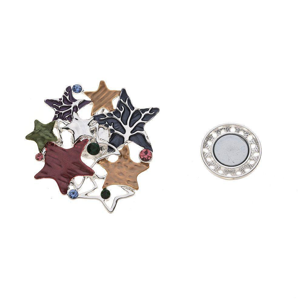 Brosche - Lebensbaum Stern - Fox by Ren