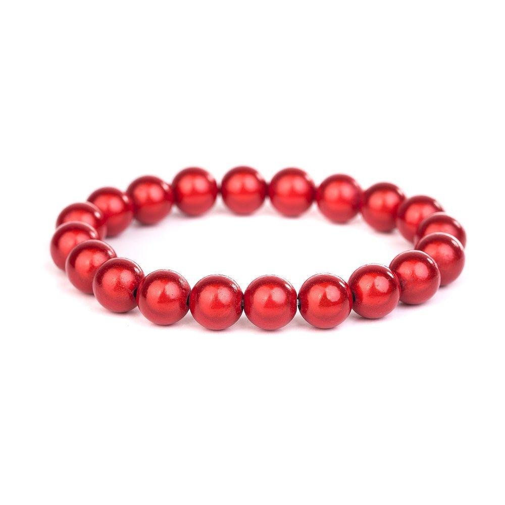 Armband - Magic Pearls Coral 10mm - Fox by Ren