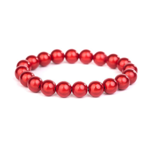 Armband - Magic Pearls Coral 10mm