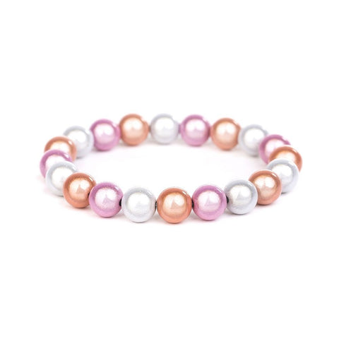 Armband - Magic Pearls Coral 10mm