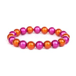 Armband - Magic Pearls Coral 10mm - Fox by Ren