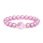 Armband - Magic Pearls Rose 10mm - Fox by Ren
