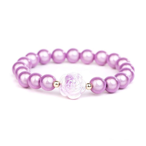 Armband - Magic Pearls Rose 10mm