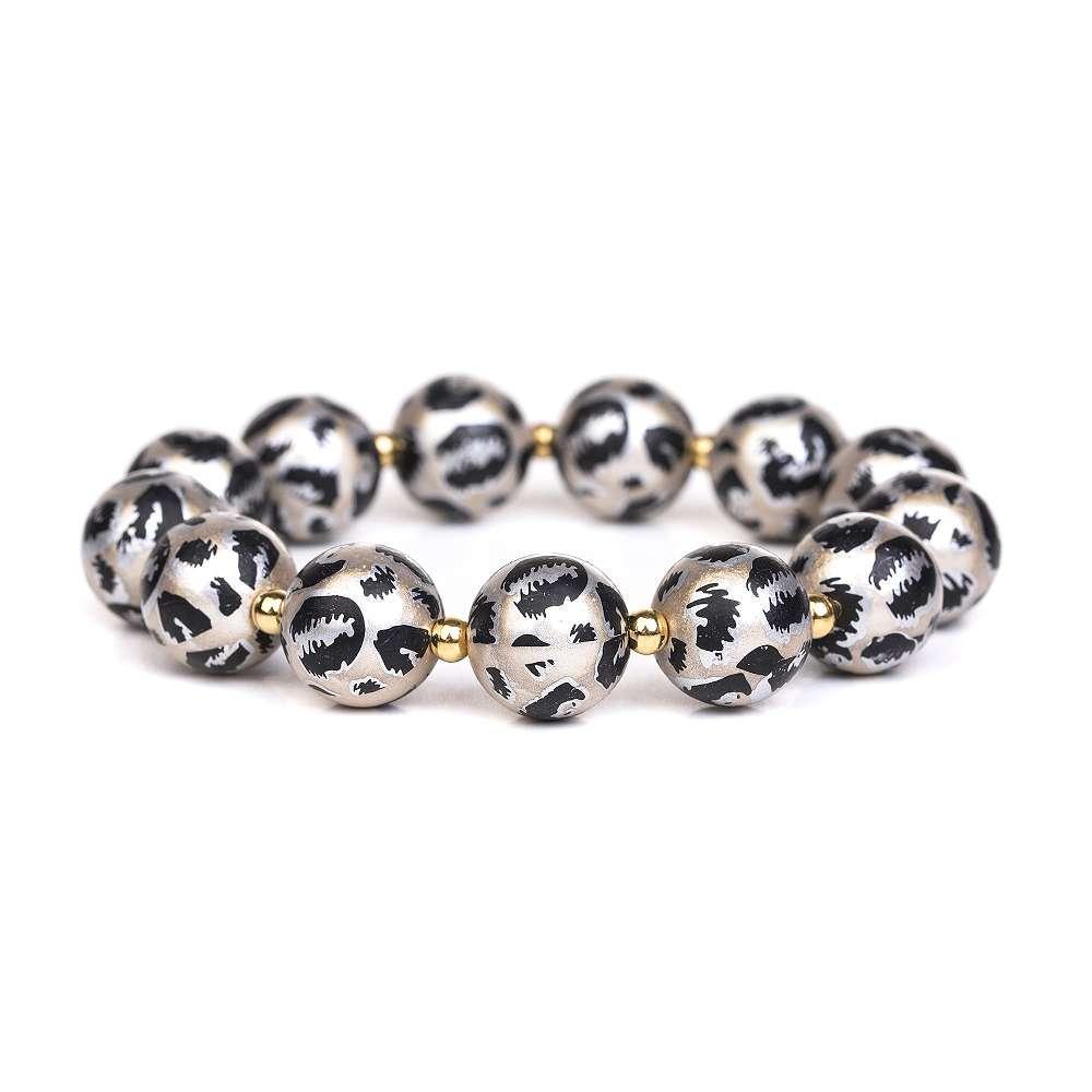 Armband - Magic Pearls Leopard 14mm - Fox by Ren