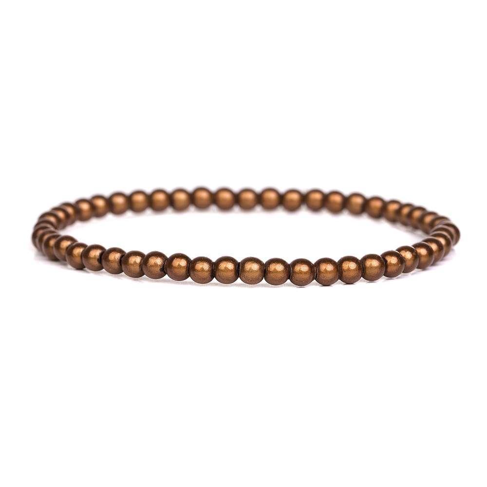Armband - Magic Pearls Maja 4mm - Fox by Ren
