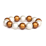Armband - Magic Pearls Ella 14mm - Fox by Ren