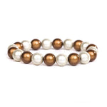 Armband - Magic Pearls Coral 10mm - Fox by Ren