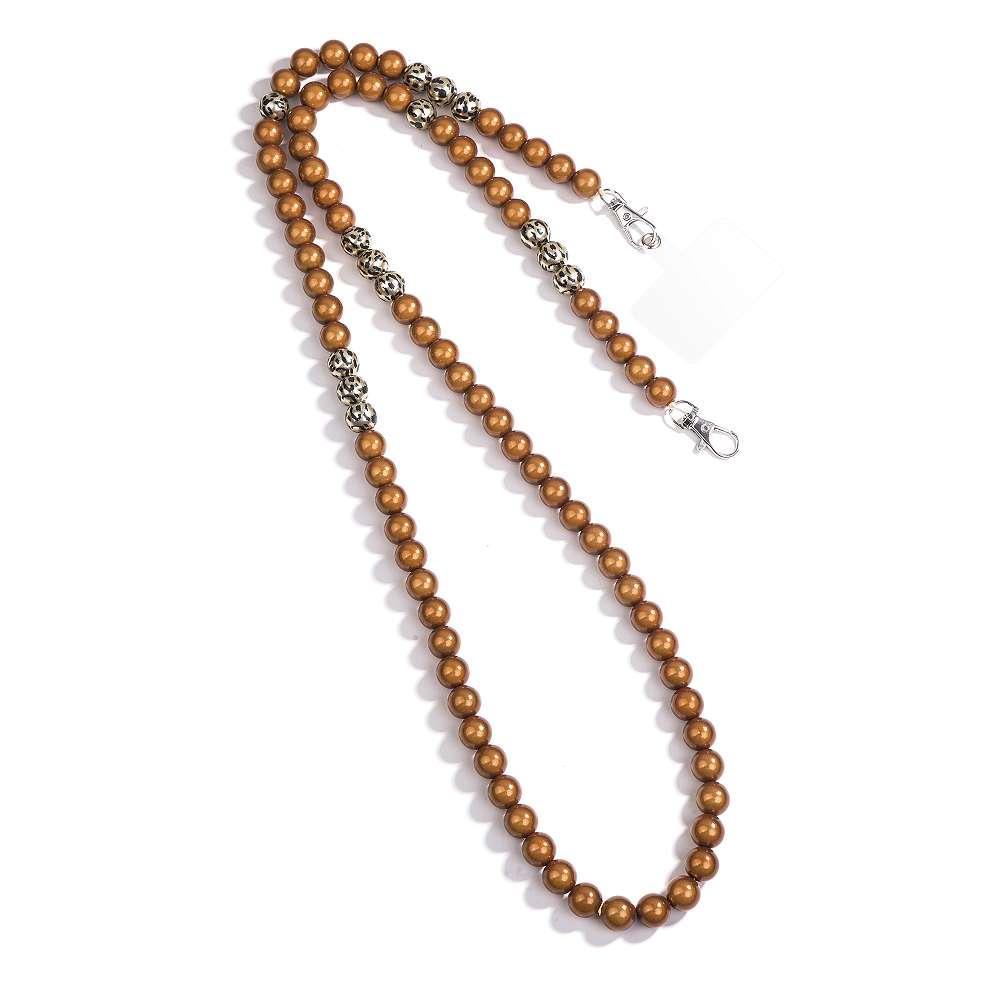 Handykette - Magic Pearls Leo 14mm - Fox by Ren