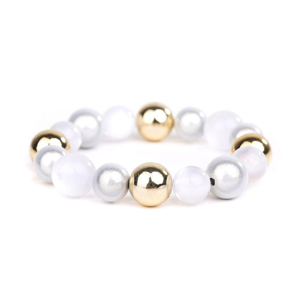 Armband - Magic Pearls Eve 10/14mm - Fox by Ren