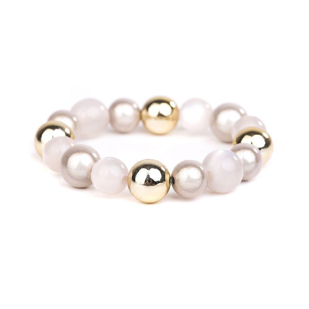 Armband - Magic Pearls Eve 10/14mm - Fox by Ren