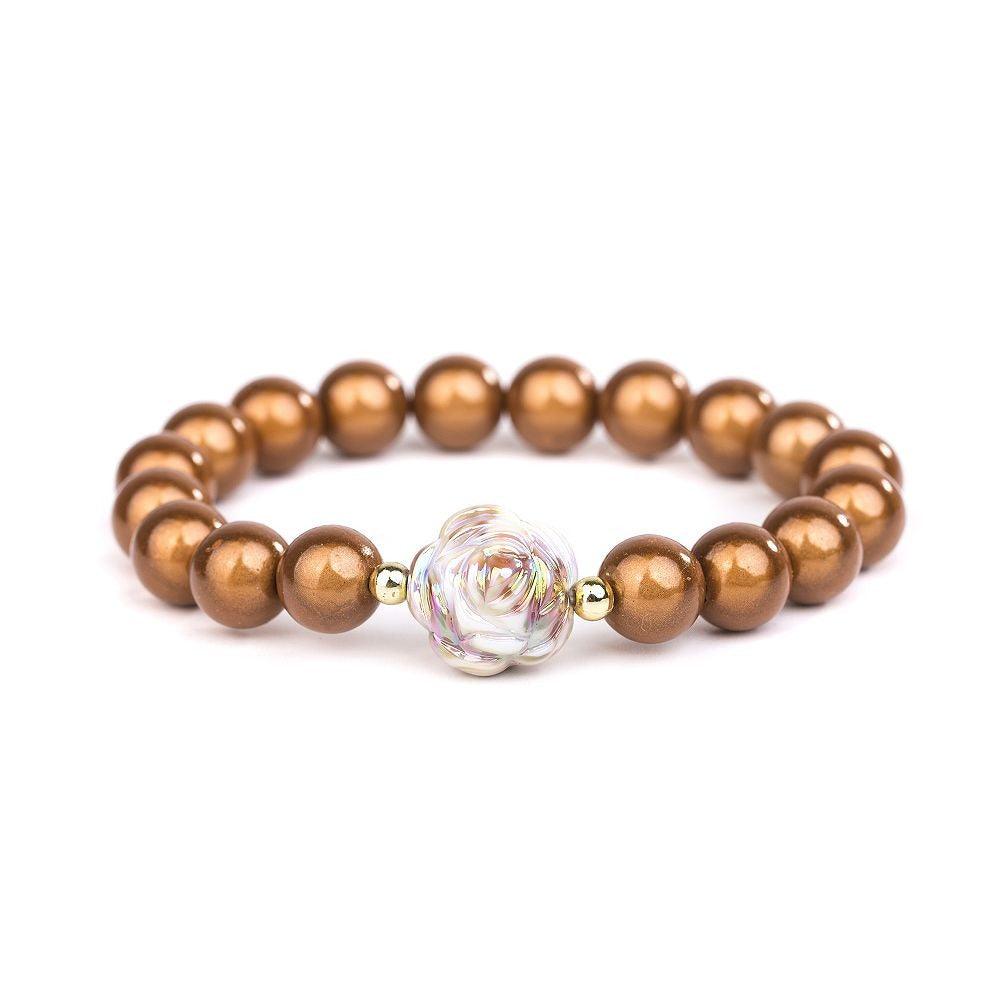 Armband - Magic Pearls Rose 10mm - Fox by Ren