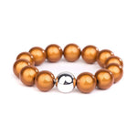 Armband - Magic Pearls Lena 16mm - Fox by Ren