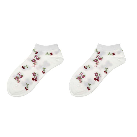 Socken - Kirsche