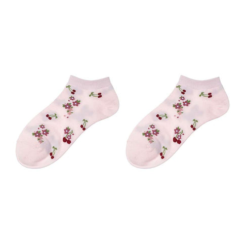 Socken - Kirsche