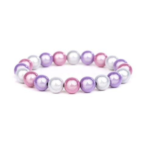 Armband - Magic Pearls Ruby 10mm