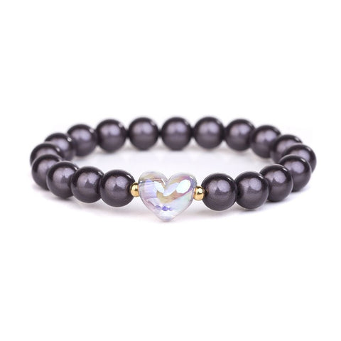 Armband - Magic Pearls Herz II 10mm