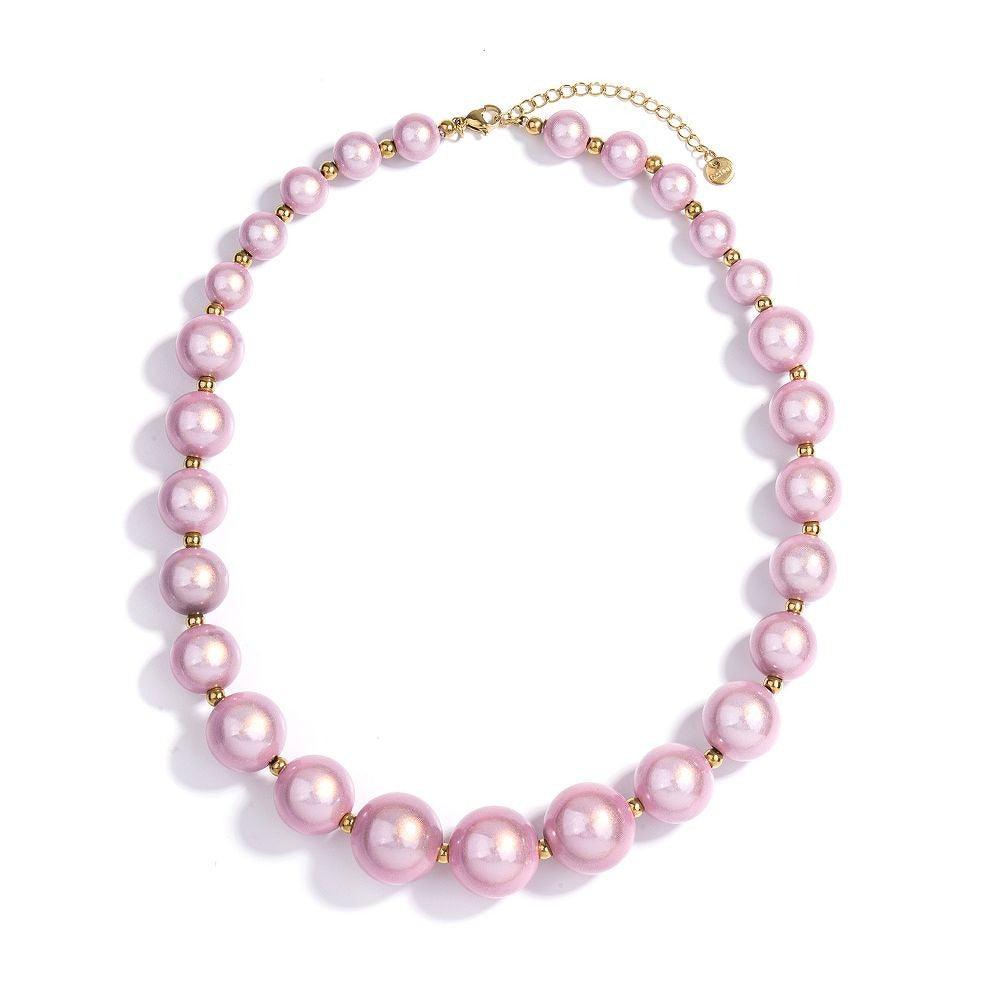 Halskette - Magic Pearls Hedy 10-18mm - Fox by Ren