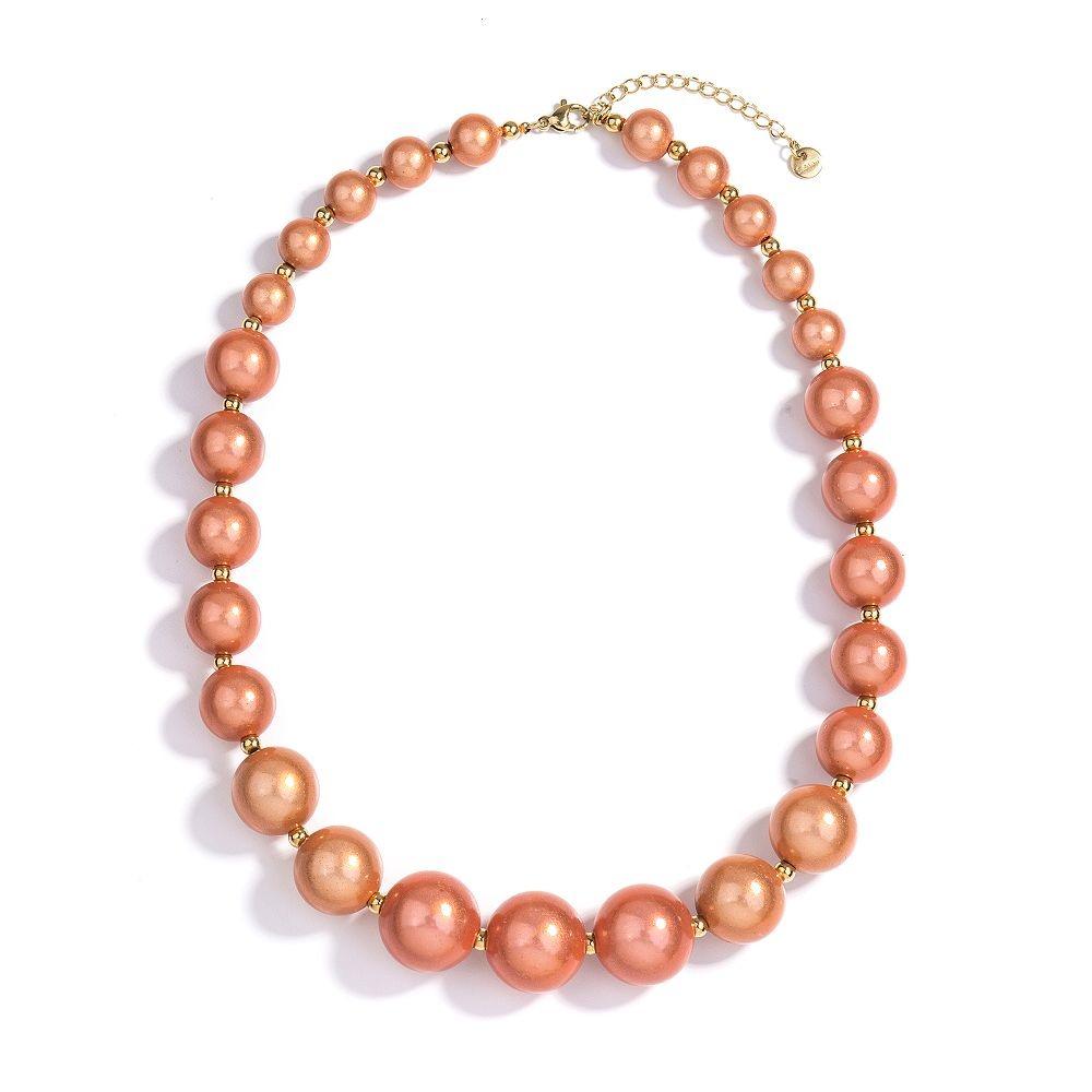 Halskette - Magic Pearls Hedy 10-18mm - Fox by Ren