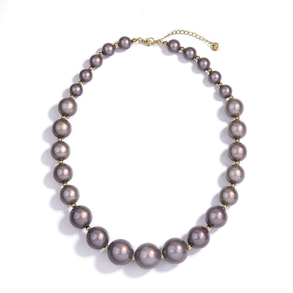 Halskette - Magic Pearls Hedy 10-18mm - Fox by Ren