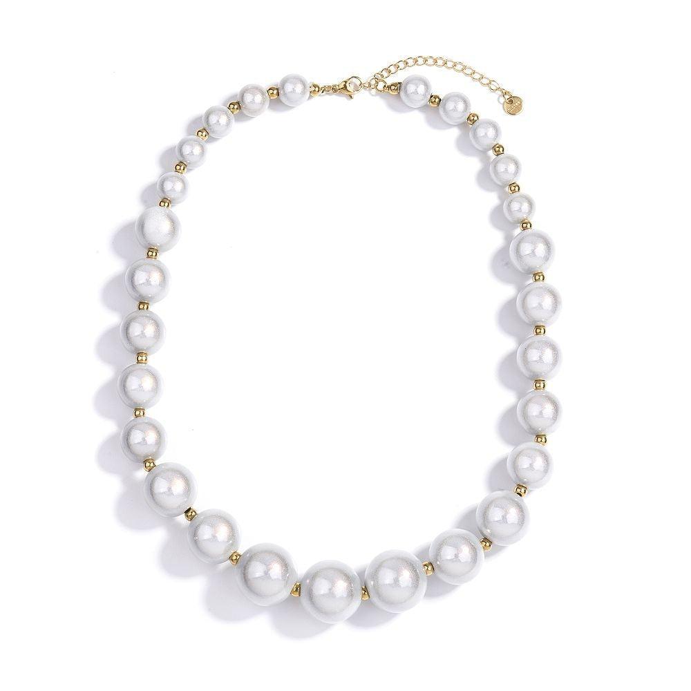 Halskette - Magic Pearls Hedy 10-18mm - Fox by Ren