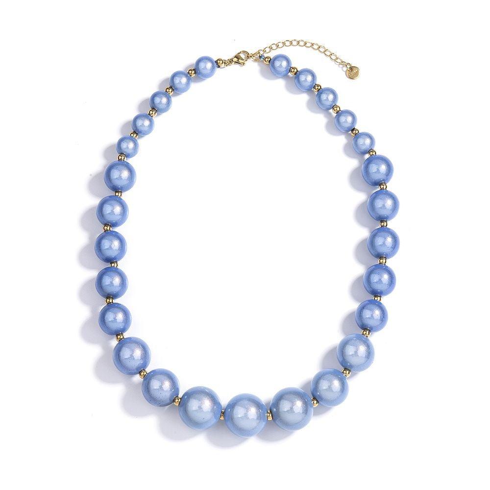 Halskette - Magic Pearls Hedy 10-18mm - Fox by Ren