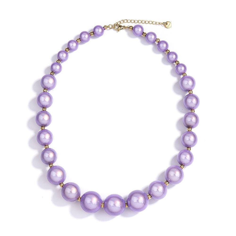 Halskette - Magic Pearls Hedy 10-18mm - Fox by Ren