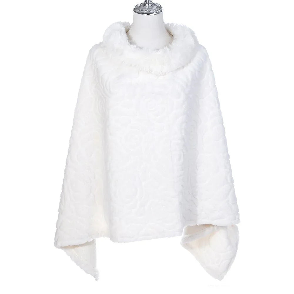 Poncho - Rose.