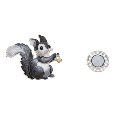 Brosche - Eichhörnchen