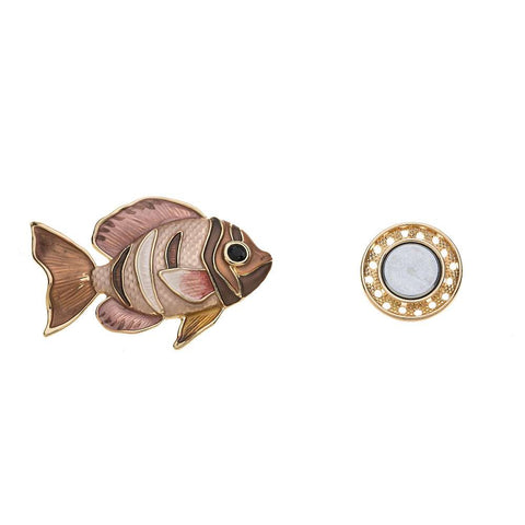 Brosche - Fisch