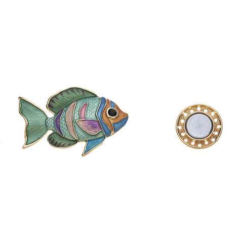 Brosche - Fisch