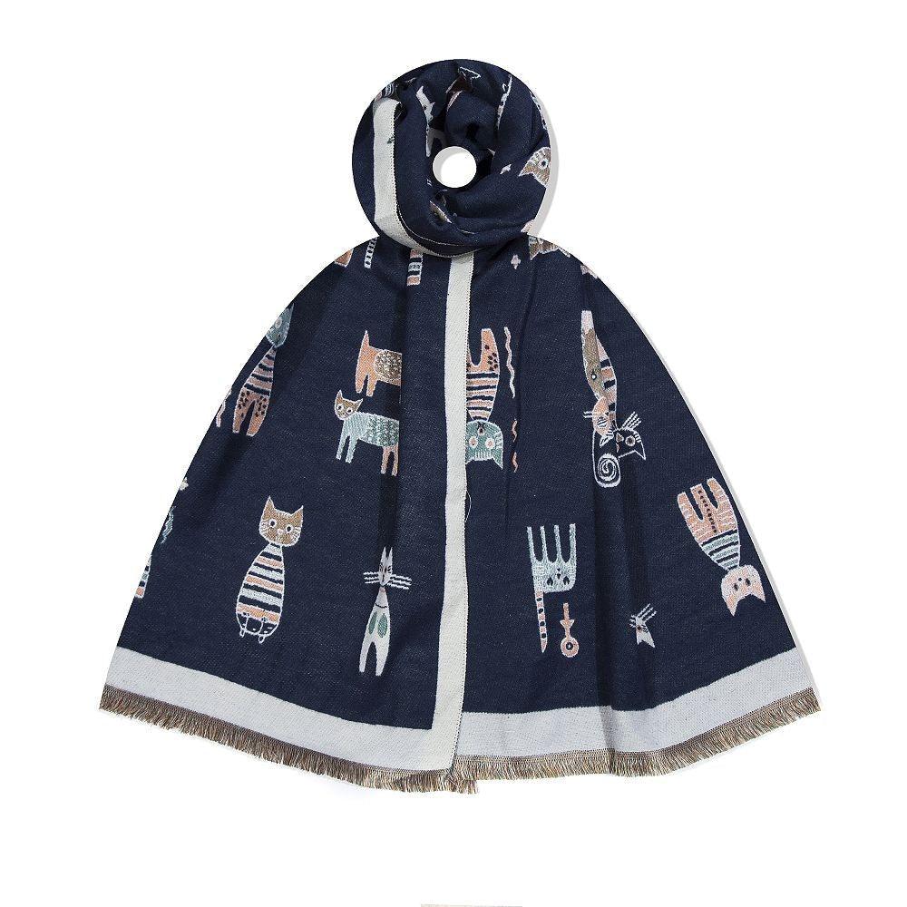 Schal - Katzen - Fox by Ren