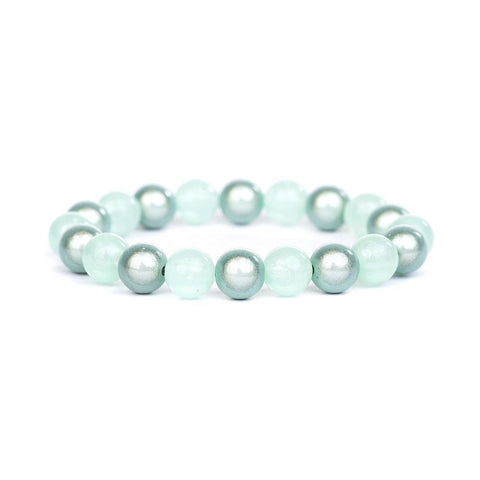 Armband - Magic Pearls Glow in the dark 10mm.