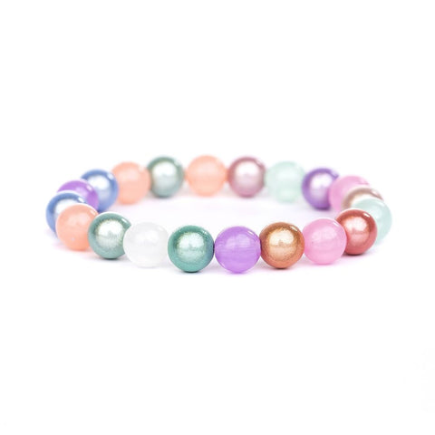 Armband - Magic Pearls Glow in the dark 10mm.