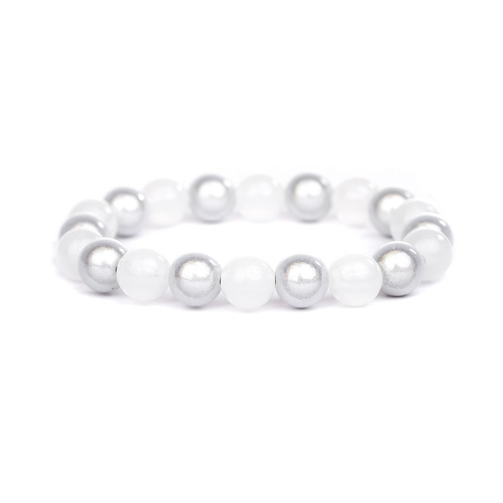 Armband - Magic Pearls Glow in the dark 10mm.